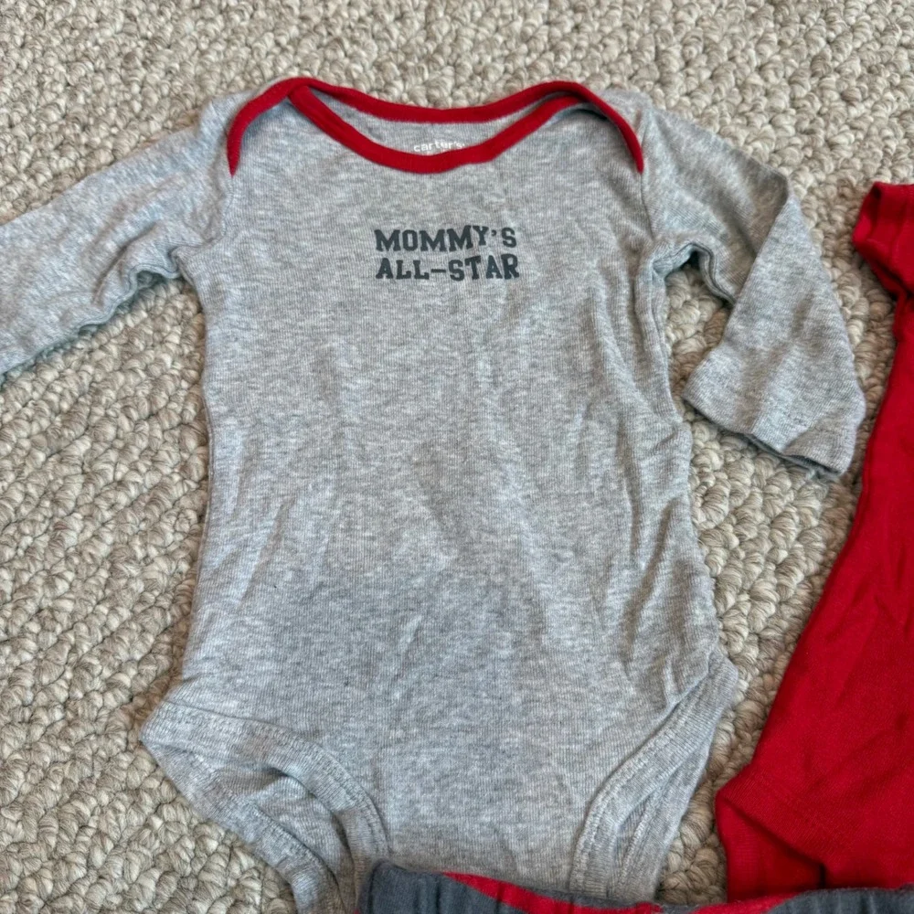 Carter's Baby Size 3Months‎ Outfit Football Mommy's All-Star Set 3 Piece